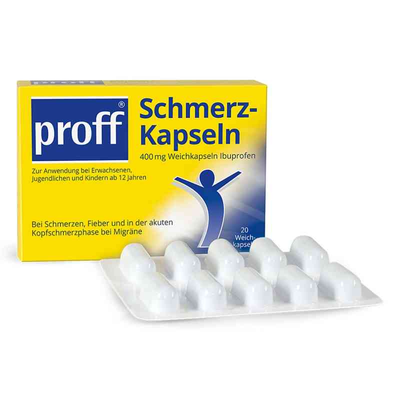 Proff® Schmerzkapseln 400mg 20 stk von Dr. Theiss Naturwaren GmbH PZN 11295352