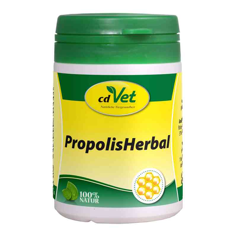 Propolis Herbal Pulver veterinär 45 g von cdVet Naturprodukte GmbH PZN 13243632