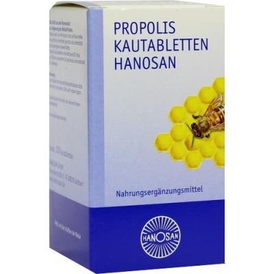 Propolis Kautabletten Hanosan Tabletten 100 stk von HANOSAN GmbH PZN 07514073