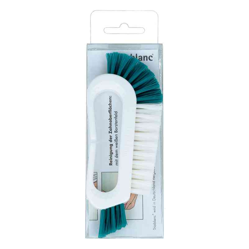 Prothesenbürste Trioblanc zur, zum Reinig.v.Zahnproth. 1 stk von Zapro Denthalhygieneartikel GmbH PZN 00665774