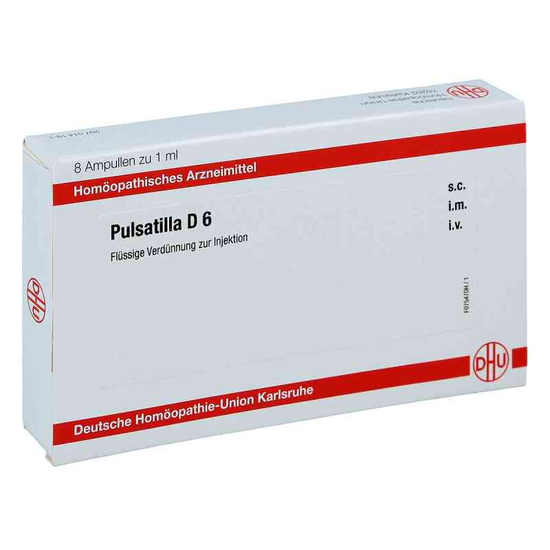 Pulsatilla D6 Ampullen 8X1 ml von DHU-Arzneimittel GmbH & Co. KG PZN 11707808