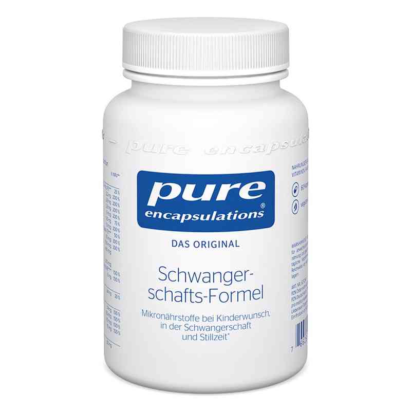 Pure Encapsulations Schwangerschafts-formel Kapsel (n) 60 stk von pro medico GmbH PZN 00116748
