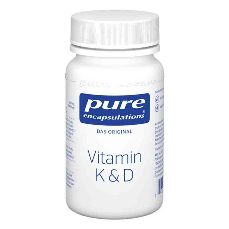 Pure Encapsulations Vitamin K & D Kapseln 30 stk von pro medico GmbH PZN 19432995