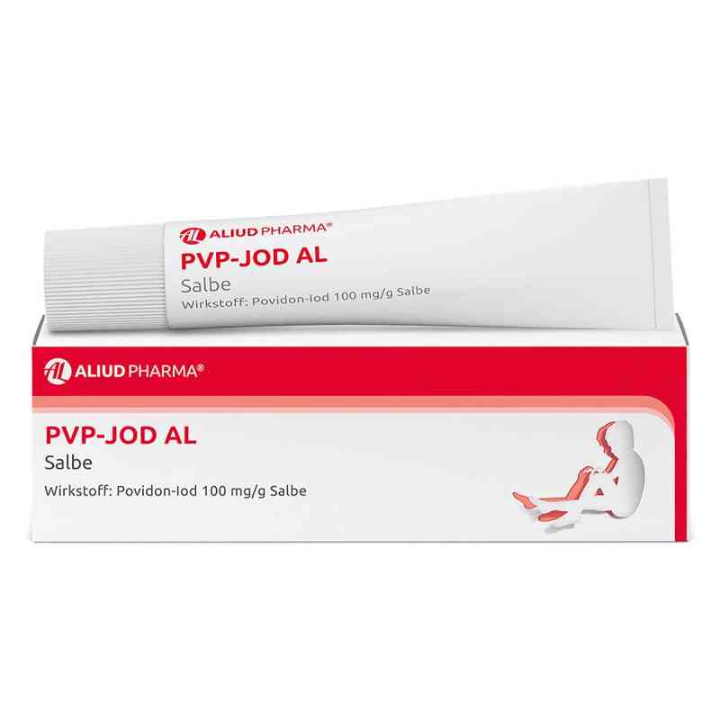 PVP-Jod AL Salbe bei Wunddesinfektion (Antiseptikum) 100 g von ALIUD Pharma GmbH PZN 00562614