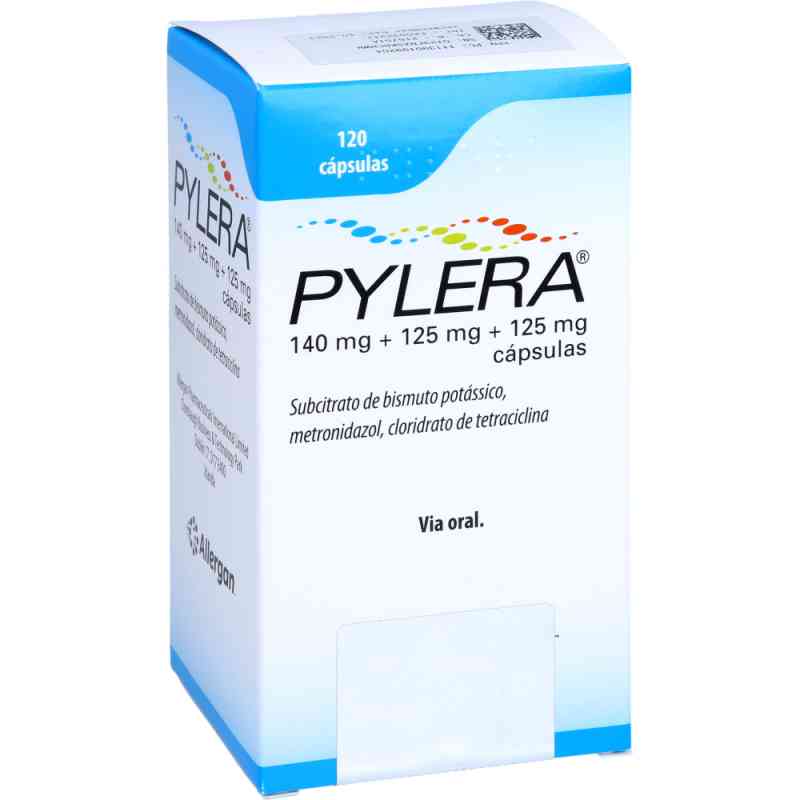 Pylera 140 mg/125 mg/125 mg Hartkapseln 120 stk von CC Pharma GmbH PZN 13901992