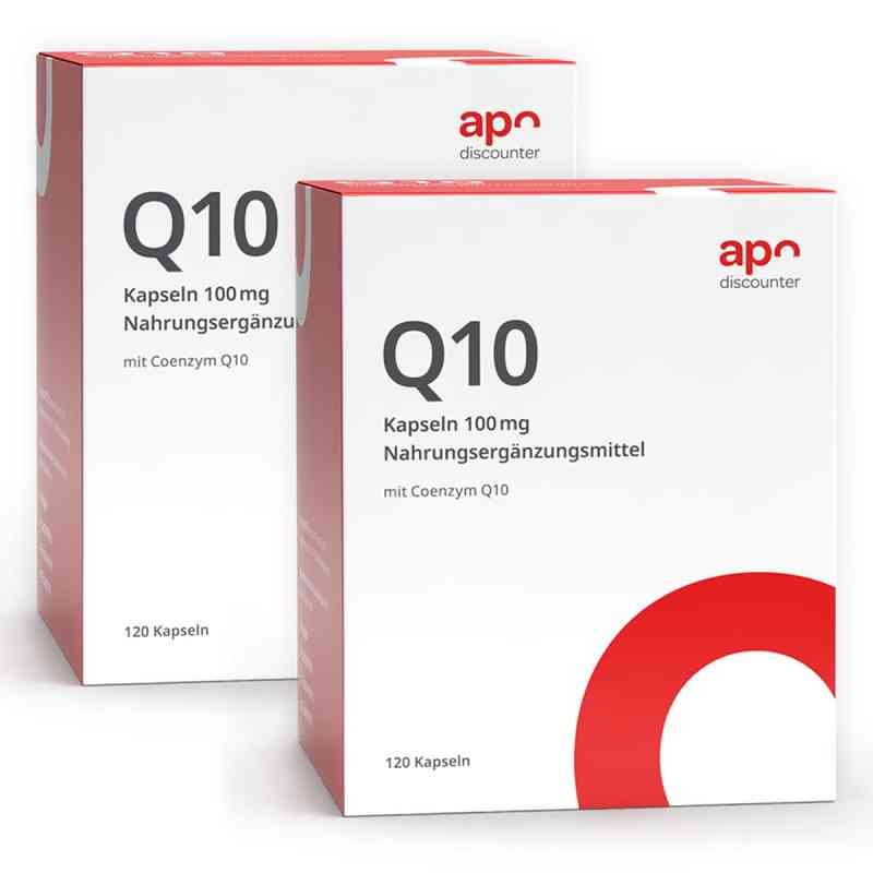 Q10 Kapseln 100 mg mit Coenzym Q10 von apodiscounter 2x 120 stk von apo.com Group GmbH PZN 08101856