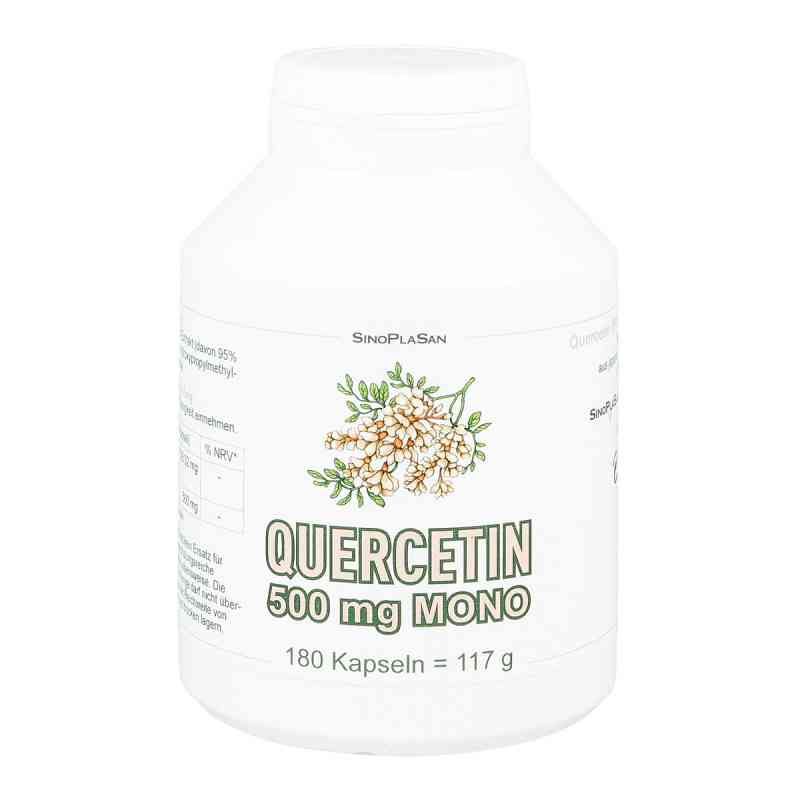 Quercetin 500 mg Mono Kapseln 180 stk von SinoPlaSan GmbH PZN 16838194
