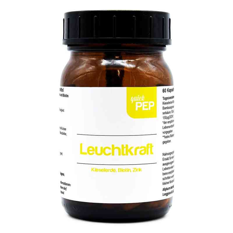 Quickpep Leuchtkraft Kapseln 60 stk von ALLPHARM Vertriebs GmbH PZN 12602112