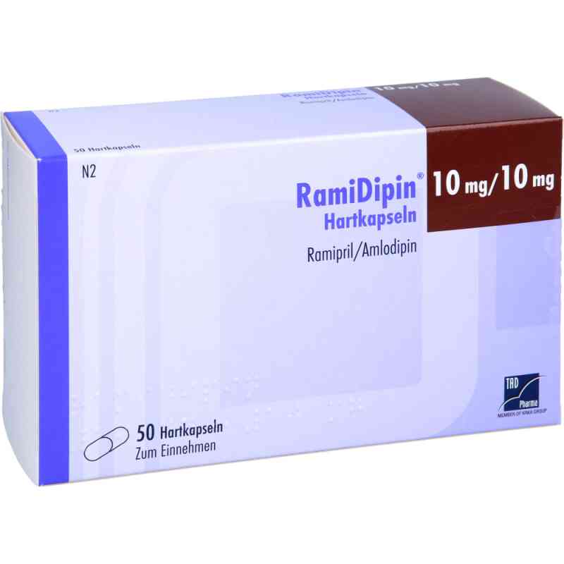 Ramidipin 10 mg/10 mg Hartkapseln 50 stk von TAD Pharma GmbH PZN 12520615