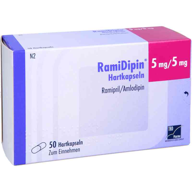 Ramidipin 5 mg/5 mg Hartkapseln 50 stk von TAD Pharma GmbH PZN 12520472