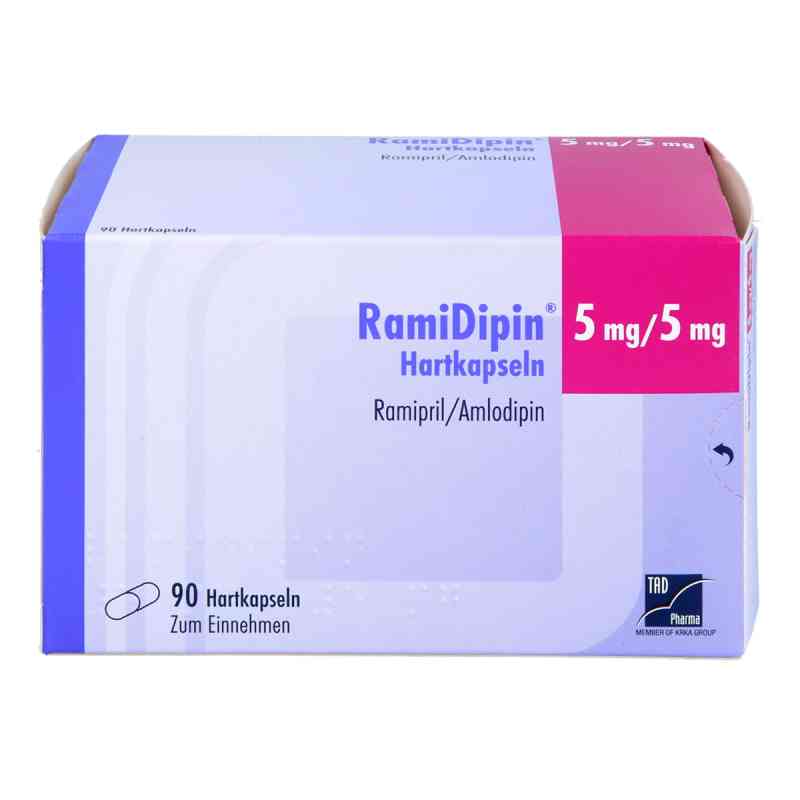 Ramidipin 5 Mg/5 Mg Hartkapseln 90 stk von TAD Pharma GmbH PZN 18722863