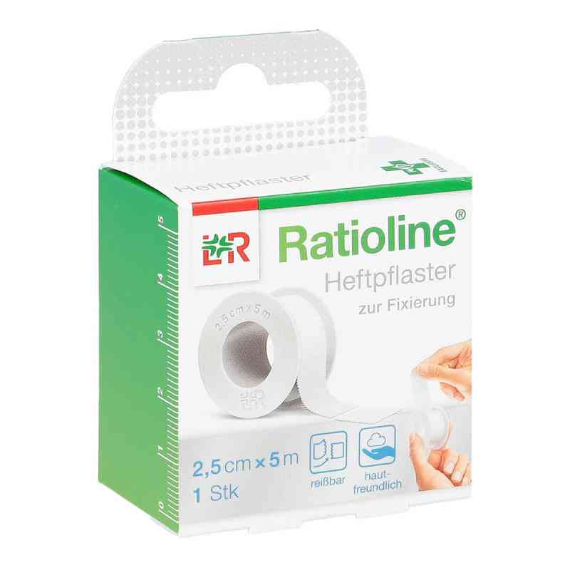 Ratioline acute Heftpflaster 2,5 cmx5 m 1 stk von Lohmann & Rauscher GmbH & Co.KG PZN 01805450