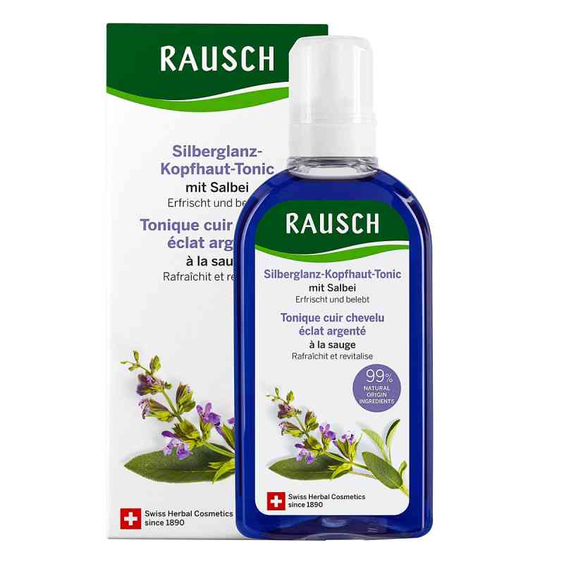 RAUSCH Silberglanz-Kopfhaut-Tonic mit Salbei 200 ml von RAUSCH (Deutschland) GmbH PZN 18742819