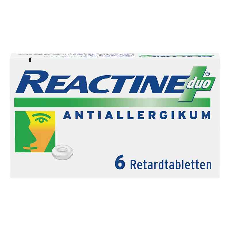 Reactine® duo Allergietabletten 6 stk von Kenvue Germany GmbH (OTC) PZN 07387580