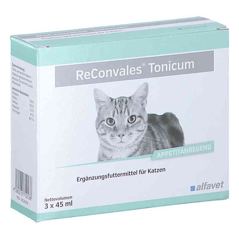 Reconvales Tonicum für Katzen 3X45 ml von alfavet Tierarzneimittel GmbH PZN 14029409