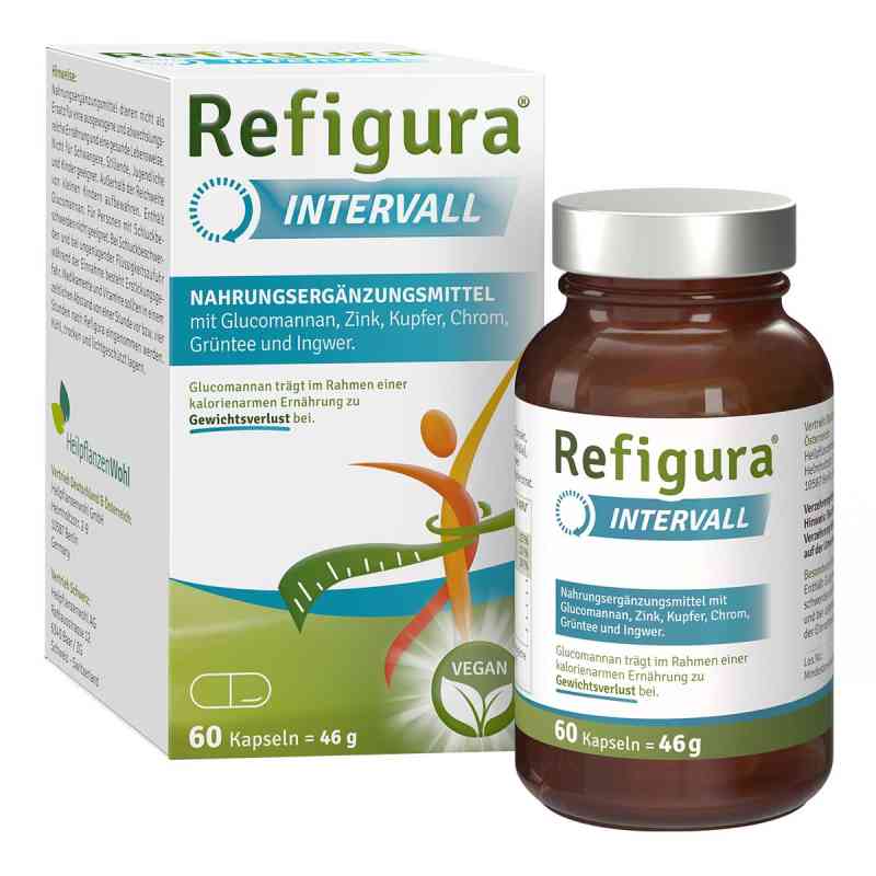 Refigura Intervall Kapseln 60 stk von Heilpflanzenwohl GmbH PZN 17839913