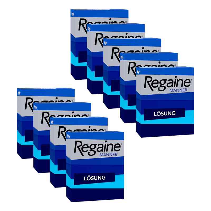 Regaine® Männer Lösung  9x60 ml von Kenvue Germany GmbH (OTC) PZN 08106090