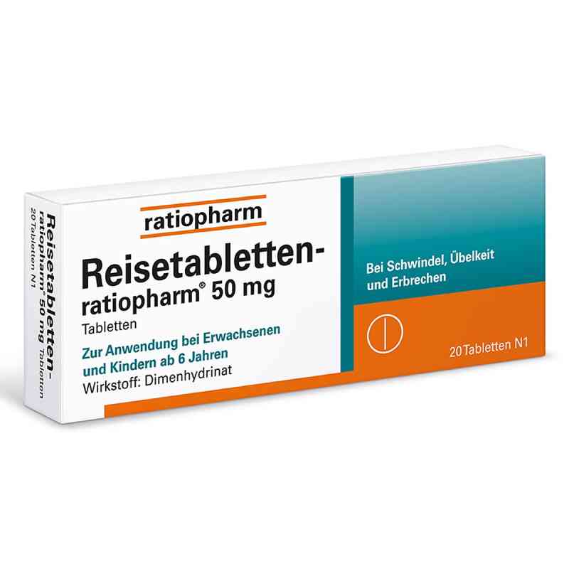 Reisetabletten-ratiopharm® 20 stk von ratiopharm GmbH PZN 07372118