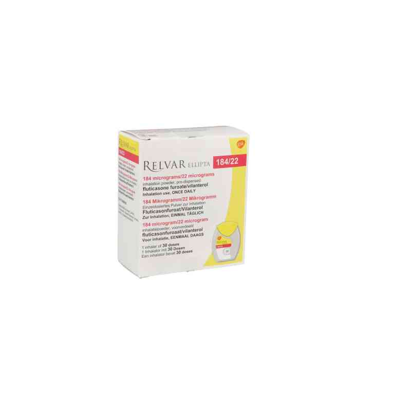 Relvar Ellipta 184 Mikrogramm/22 Mikrogramm Inh.p. 1X30 stk
