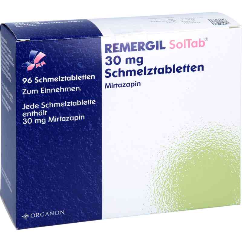 REMERGIL SolTab 30mg 96 stk von Organon Healthcare GmbH PZN 02430302