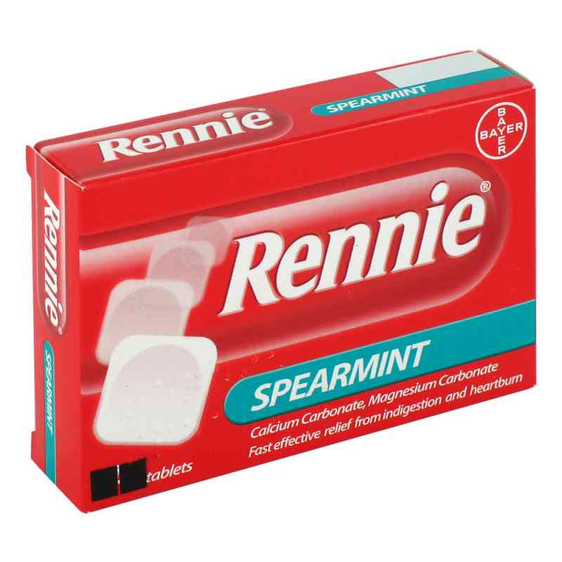 Rennie Spearmint Kautabletten 36 stk von EMRA-MED Arzneimittel GmbH PZN 07589912