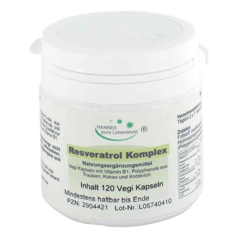Resveratrol Komplex Vegi Kapseln 120 stk von G & M Naturwaren Import GmbH & Co. KG PZN 02904421