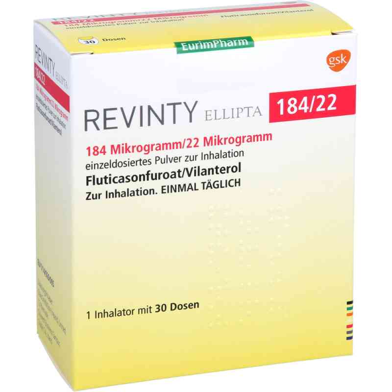 Revinty Ellipta 184 [my]g/22 [my]g einzeld.P.z.Inh 1 stk
