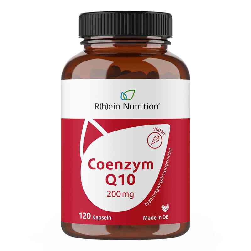 R(h)ein Nutrition Coenzym Q10 200 mg Kapseln vegan 120 stk von R(h)ein Nutrition & Health GmbH PZN 18251599