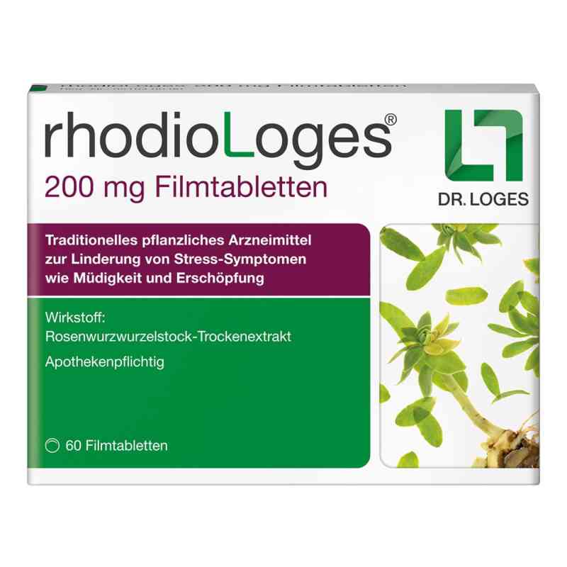 rhodioLoges 200 mg - Rosenwurz Filmtabletten 60 stk von Dr. Loges + Co. GmbH PZN 14006242