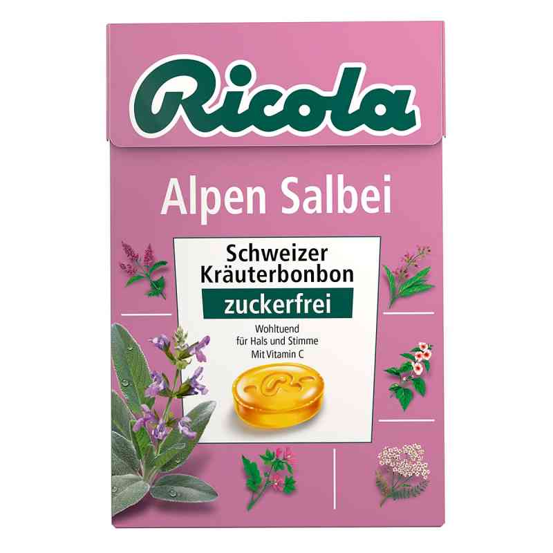 Ricola ohne Zucker Box Alpen Salbei Bonbons 50 g von  PZN 10943435