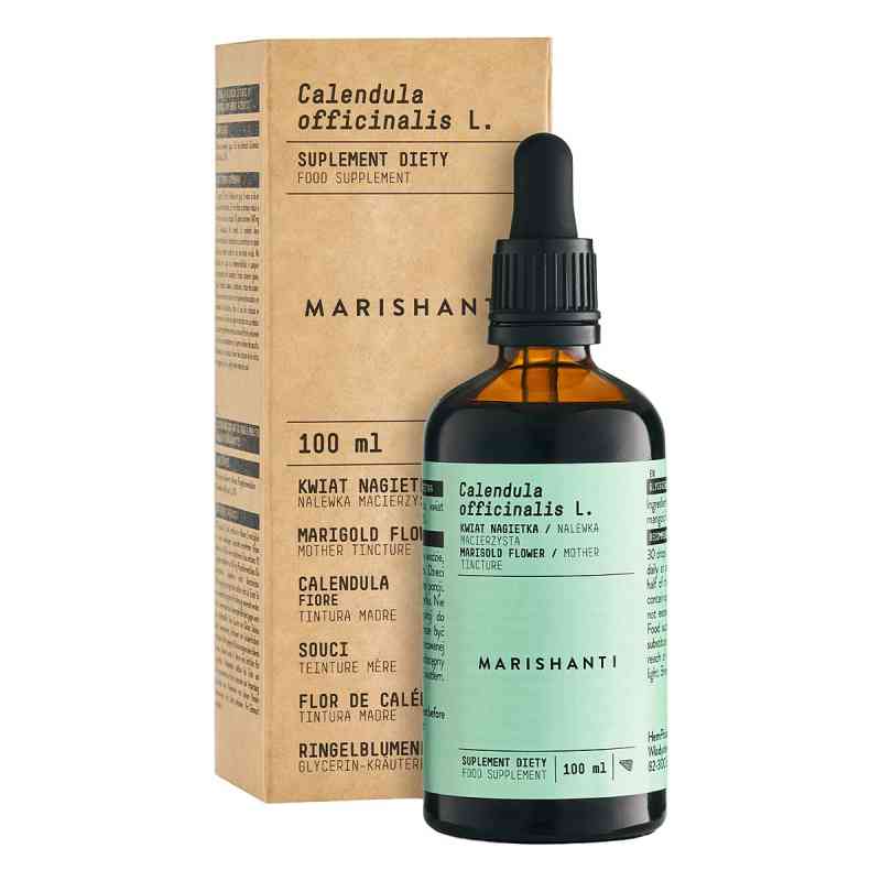 Ringelblume Extrakt Kräuter Tropfen Alkoholfrei 100 ml von Mediakos GmbH PZN 20232066