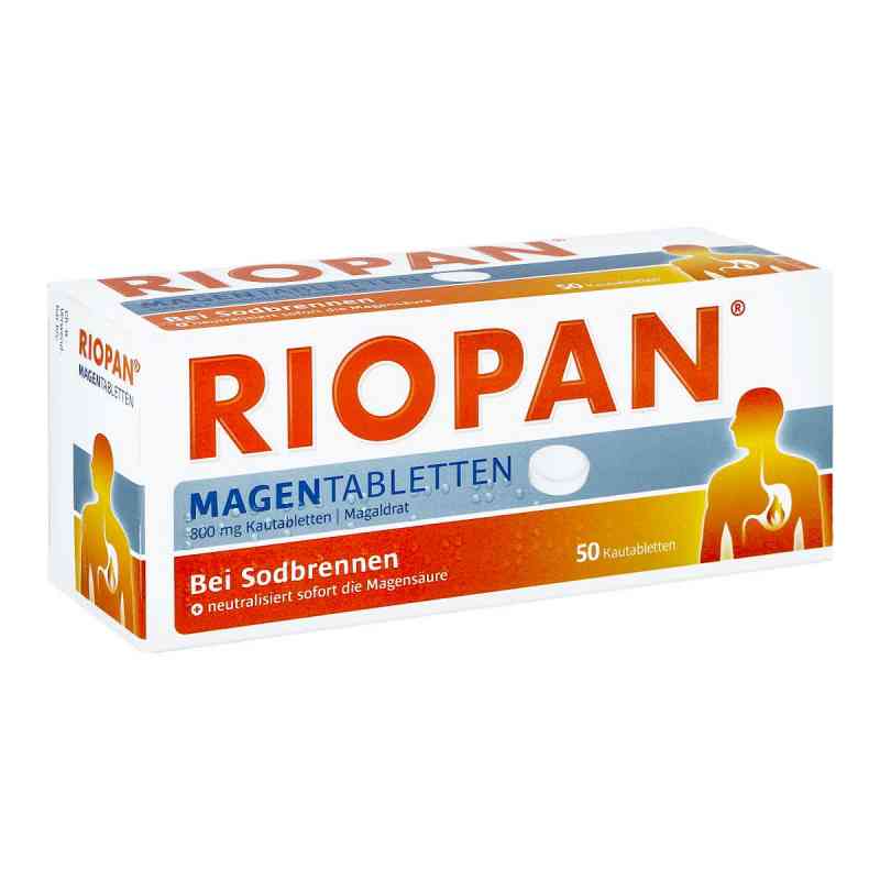 Riopan Magen Tabletten 50 stk von DR. KADE Pharmazeutische Fabrik  PZN 00749301
