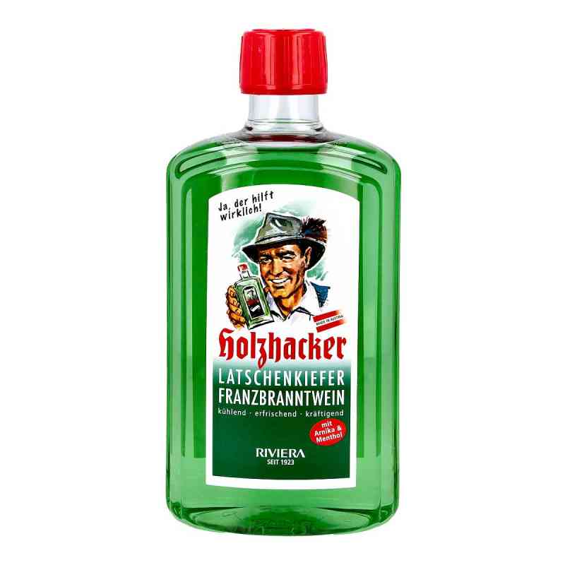 Riviera Holzhacker Latschenkiefer-franzbranntwein 500 ml von Hager Pharma GmbH PZN 09180073
