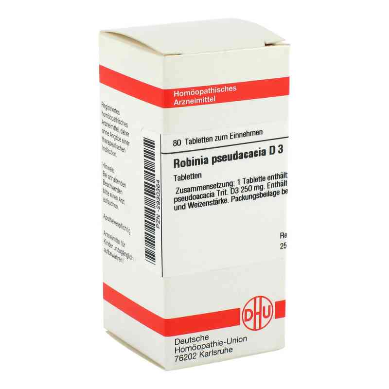 Robinia Pseudacacia D3 Tabletten 80 stk von DHU-Arzneimittel GmbH & Co. KG PZN 02930364