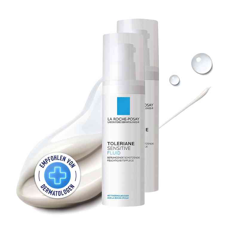 Roche-posay Toleriane Sensitive Fluid 2x40 ml von L'Oreal Deutschland GmbH PZN 08102869