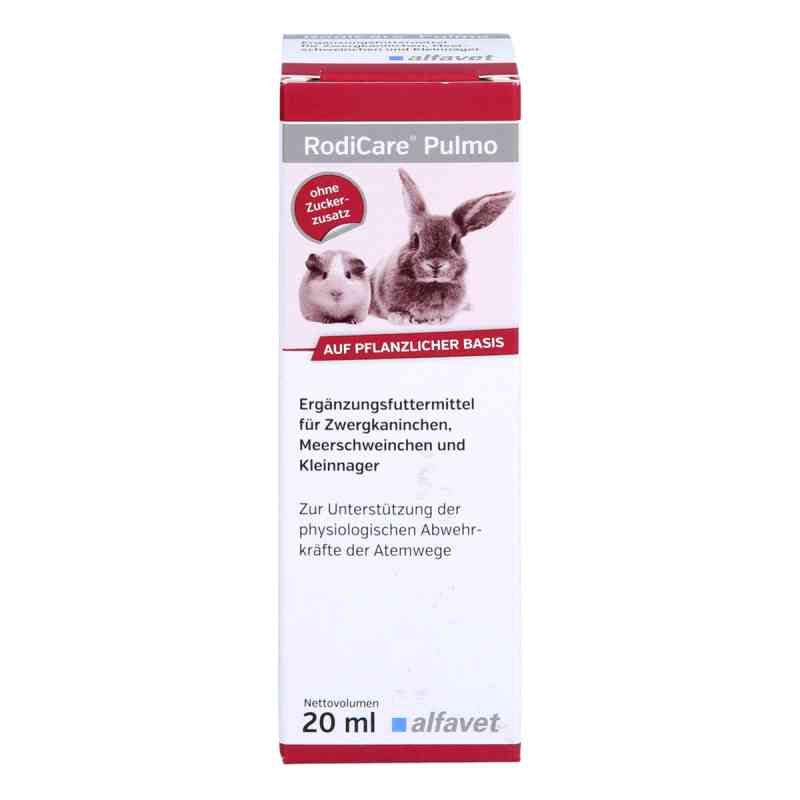 Rodicare Pulmo für Kleinnager/Meerschw./Zwergkanin. 20 ml von alfavet Tierarzneimittel GmbH PZN 13360763