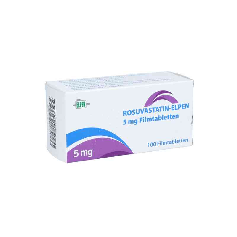 Rosuvastatin-elpen 5 mg Filmtabletten 100 stk von Elpen Pharmaceutical Co. Inc. PZN 14166721