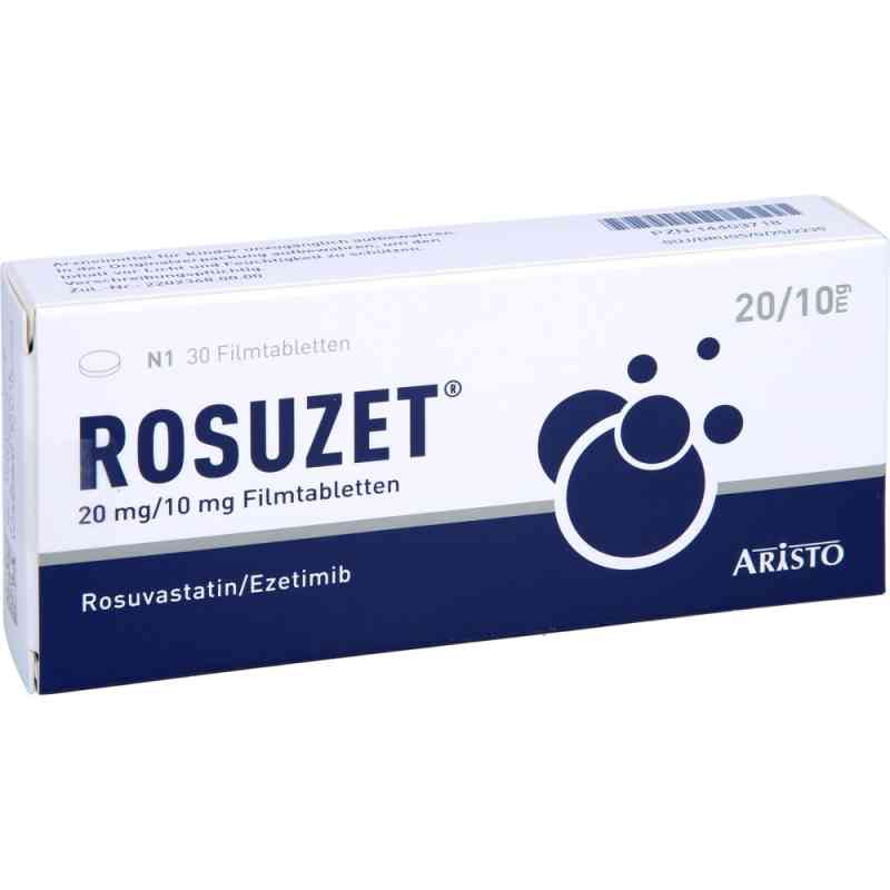Rosuzet 20 mg/10 mg Filmtabletten 30 stk von Aristo Pharma GmbH PZN 14403718