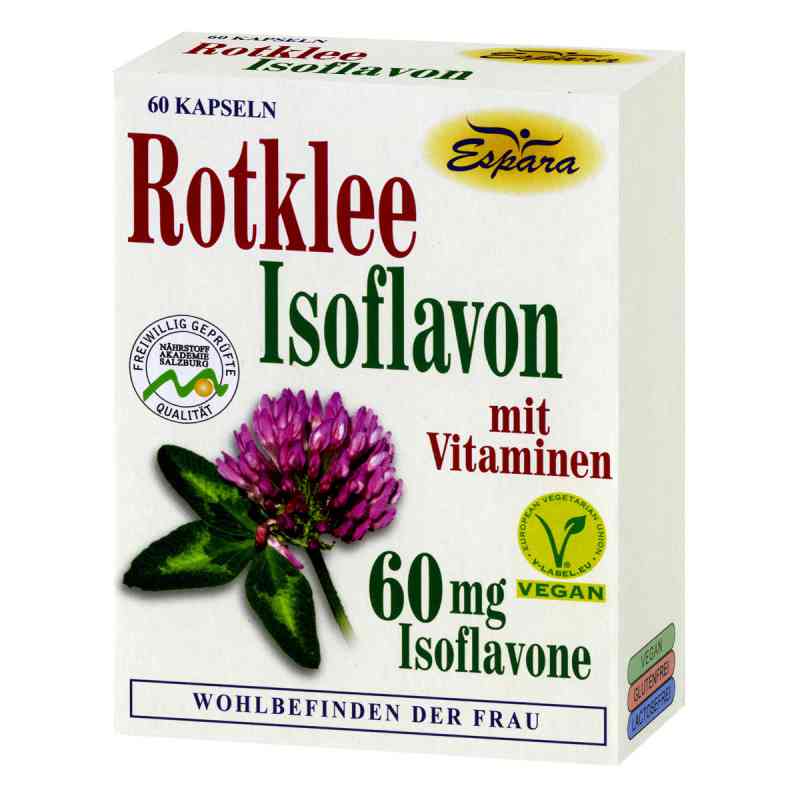 Rotklee Isoflavon Kapseln 60 stk von Espara GmbH PZN 06863280