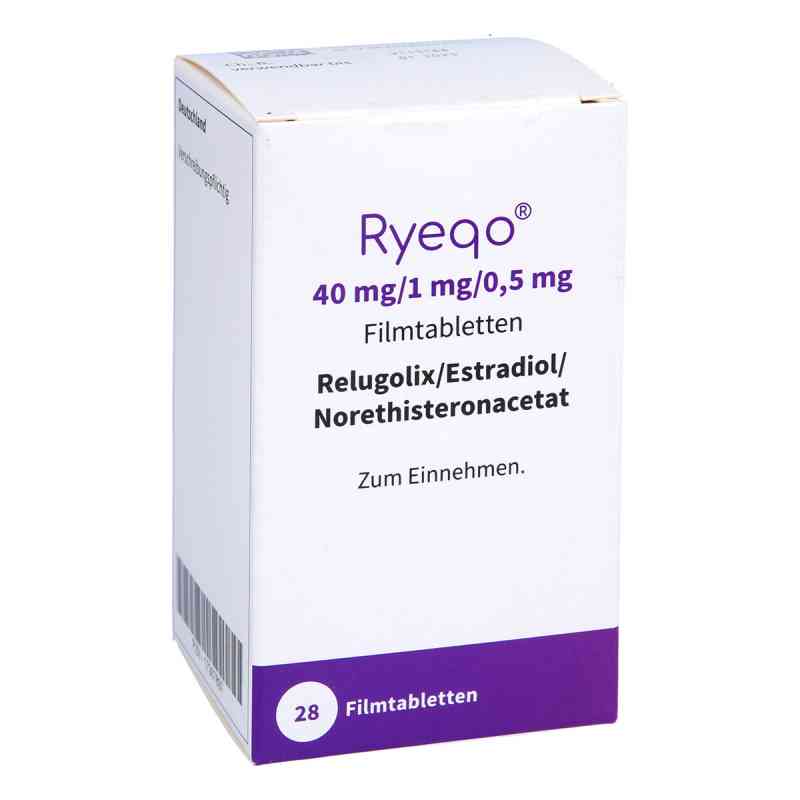 Ryeqo 40 Mg/1 Mg/0,5 Mg Filmtabletten 28 stk von Gedeon Richter Pharma GmbH PZN 17367897