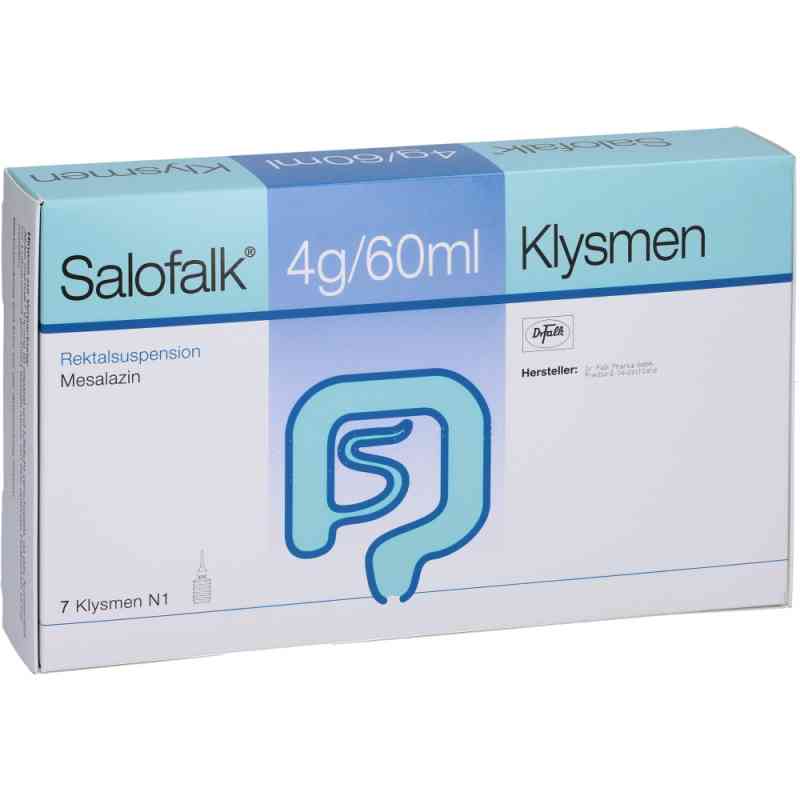 Salofalk 4 g/60 ml Klysmen Rektalsuspension 7 stk von Abacus Medicine A/S PZN 16502502