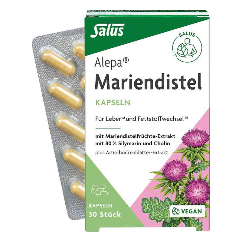 Salus Alepa Mariendistel Kapseln 30 stk von SALUS Pharma GmbH PZN 20065243