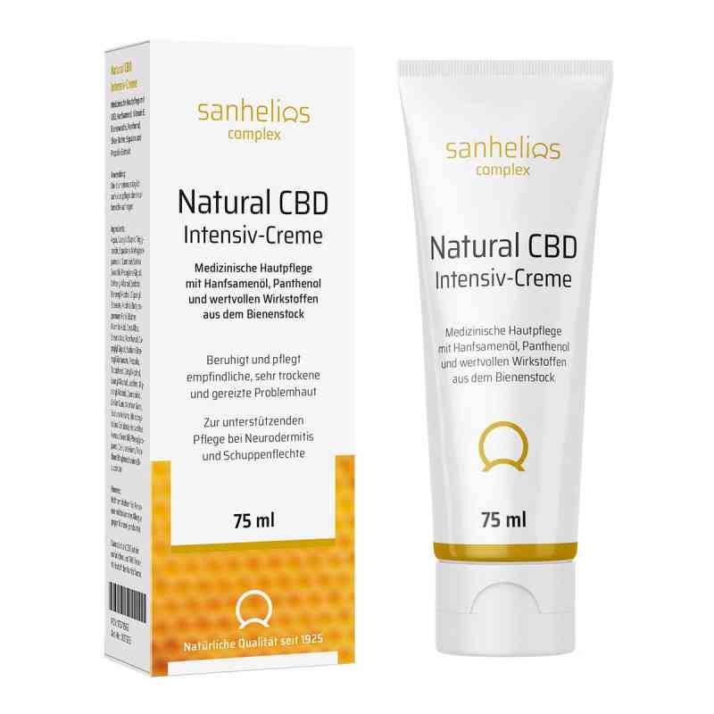 Sanhelios Natural CBD Intensive Creme 75 ml von Hansa Naturheilmittel GmbH PZN 17571592