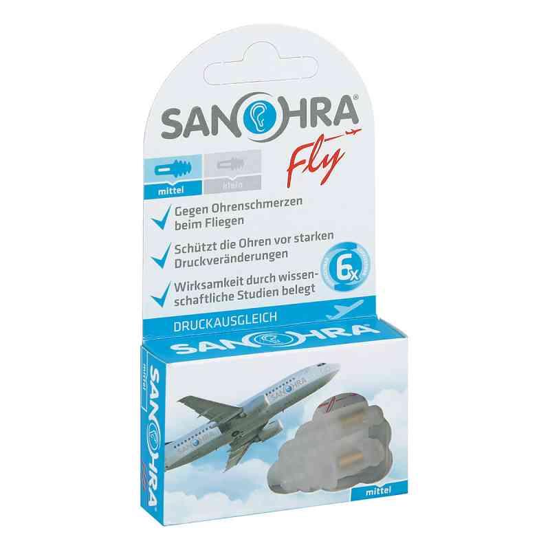 Sanohra fly für Erwachsene Ohrenschutz 2 stk von Innosan GmbH PZN 01719756