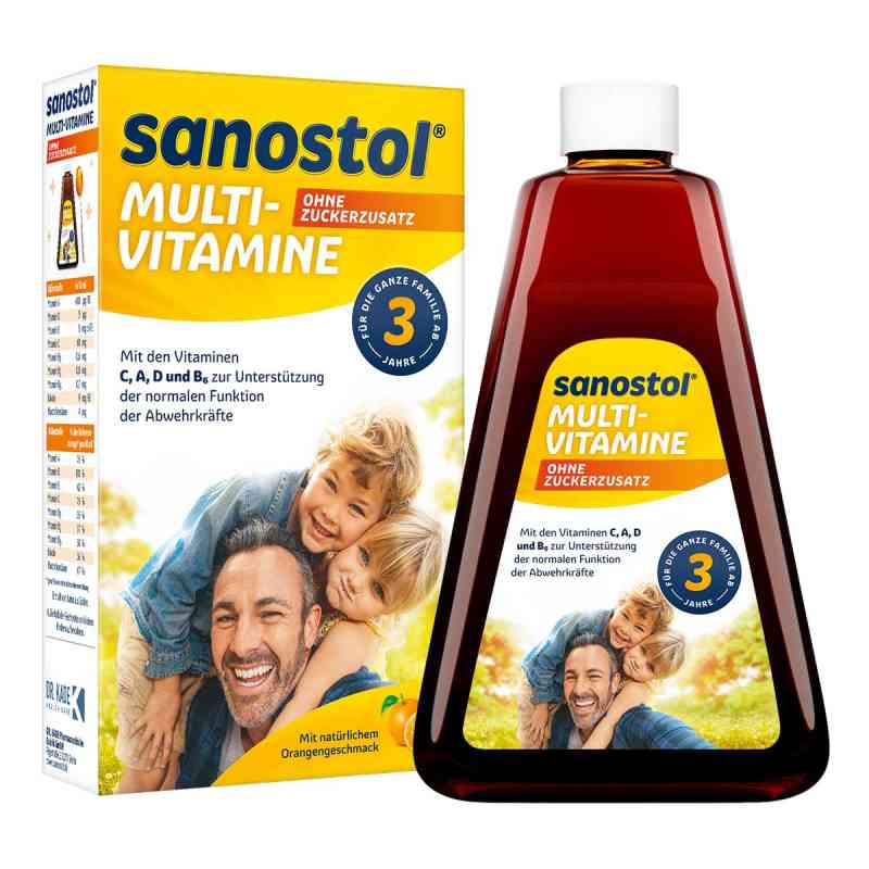Sanostol ohne Zuckerzusatz Saft 230 ml von DR. KADE Pharmazeutische Fabrik  PZN 02471063