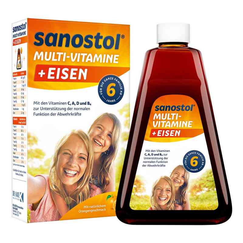 Sanostol plus Eisen Saft 230 ml von DR. KADE Pharmazeutische Fabrik  PZN 02471005