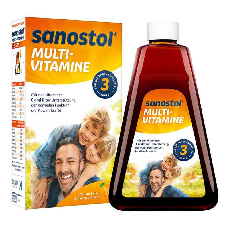 Sanostol Saft 230 ml von DR. KADE Pharmazeutische Fabrik GmbH PZN 02470997