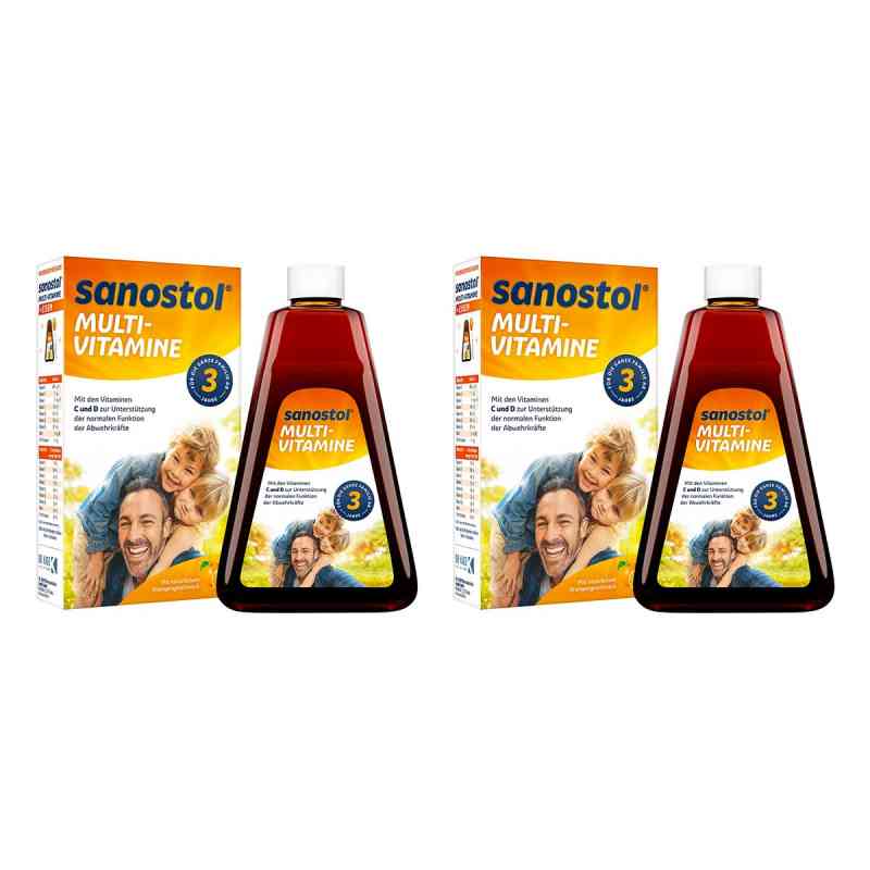Sanostol Saft 2x230 ml von DR. KADE Pharmazeutische Fabrik GmbH PZN 08105623