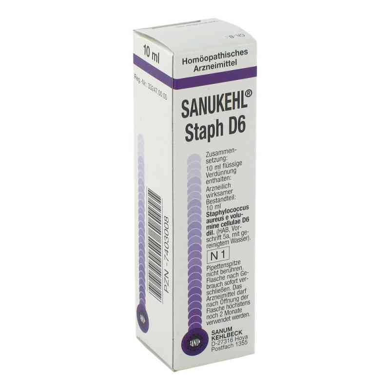 Sanukehl Staph D6 Tropfen 10 ml von SANUM-KEHLBECK GmbH & Co. KG PZN 07403008