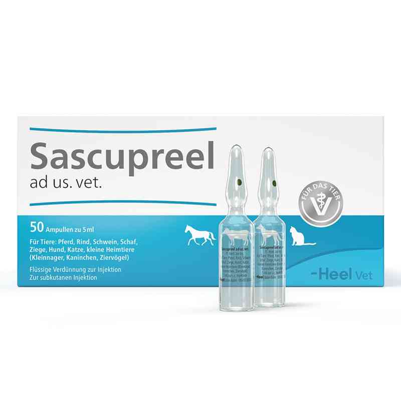 Sascupreel Ad Us.vet.ampullen 50X5 ml von Biologische Heilmittel Heel GmbH PZN 17511779